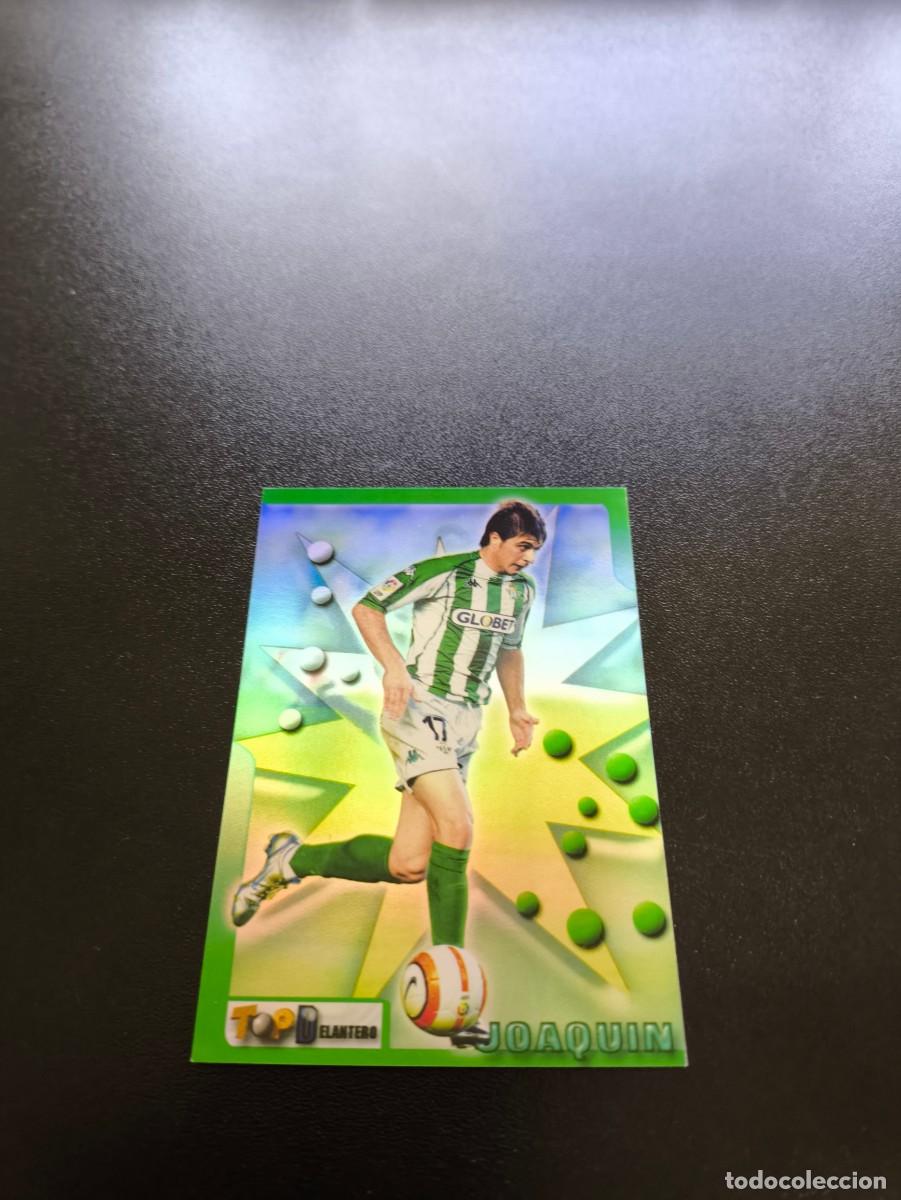 Cromos de F&uacute;tbol: 163 JOAQUIN REAL BETIS MUNDICROMO TOP LIGA 2005 2006 05 06 NO PANINI LIGA ESTE