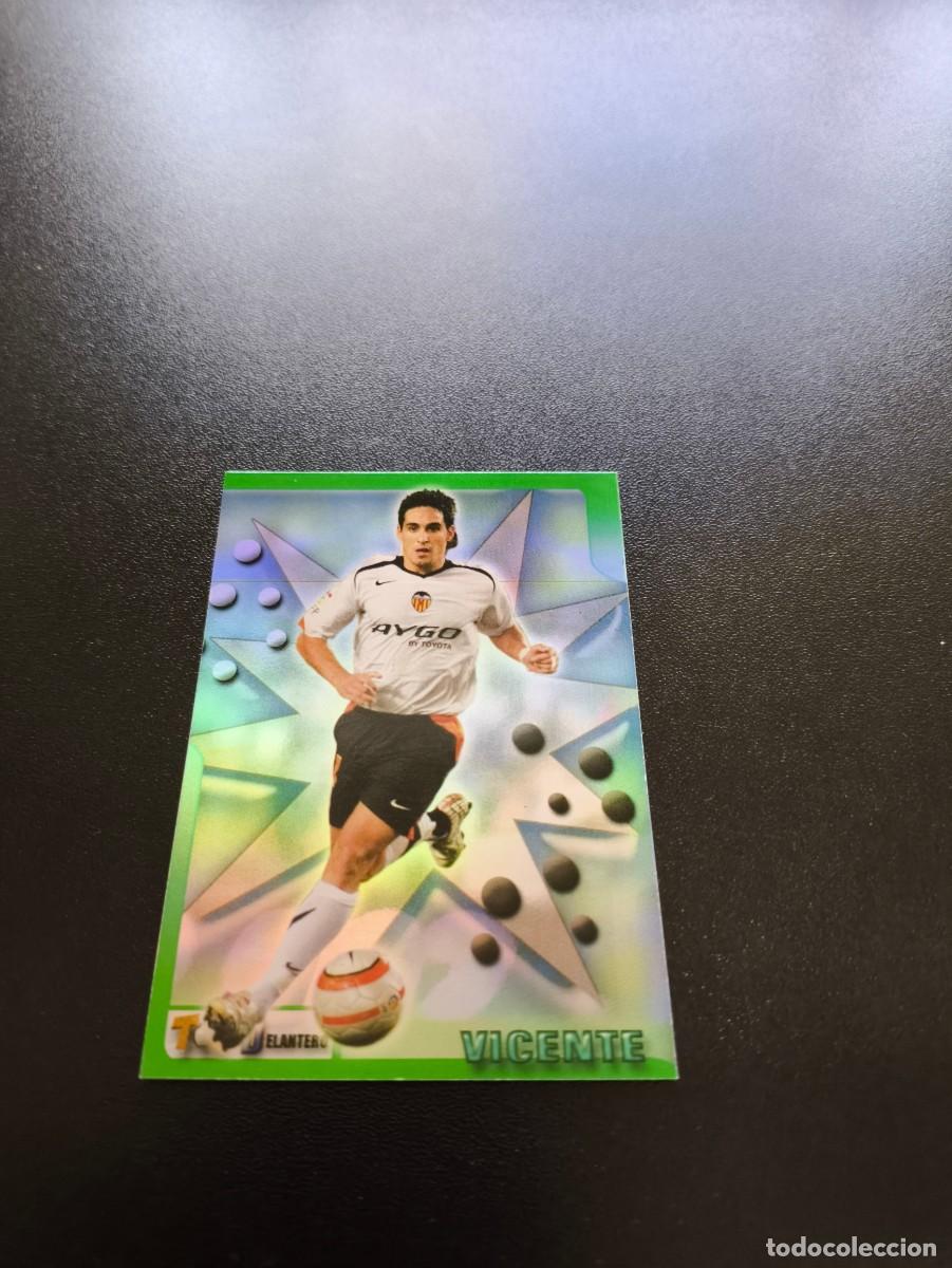 Cromos de F&uacute;tbol: 165 VICENTE VALENCIA MUNDICROMO TOP LIGA 2005 2006 05 06 NO PANINI LIGA ESTE