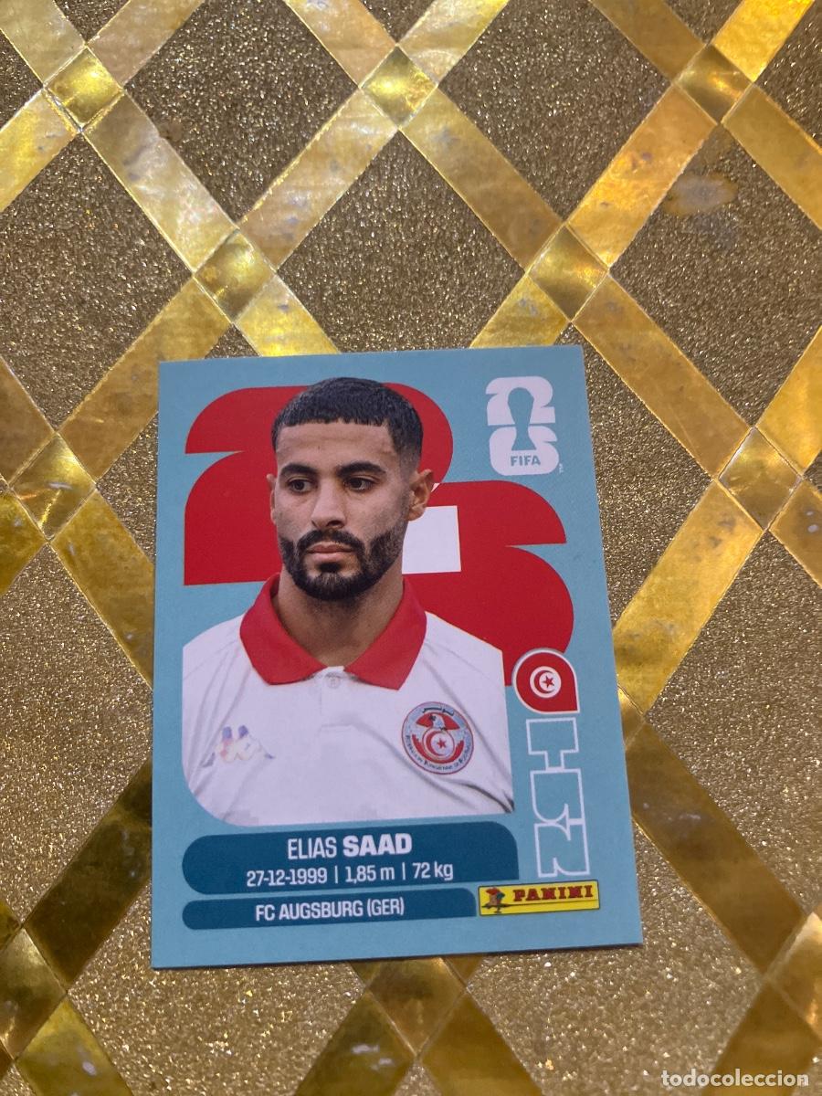 Cromos de F&uacute;tbol: CROMO DE F&Uacute;TBOL NUMERO TUN 16 ELIAS SAAD TUNEZ MUNDIAL 2026 MEXICO-EEUU-CANADA PANINI !