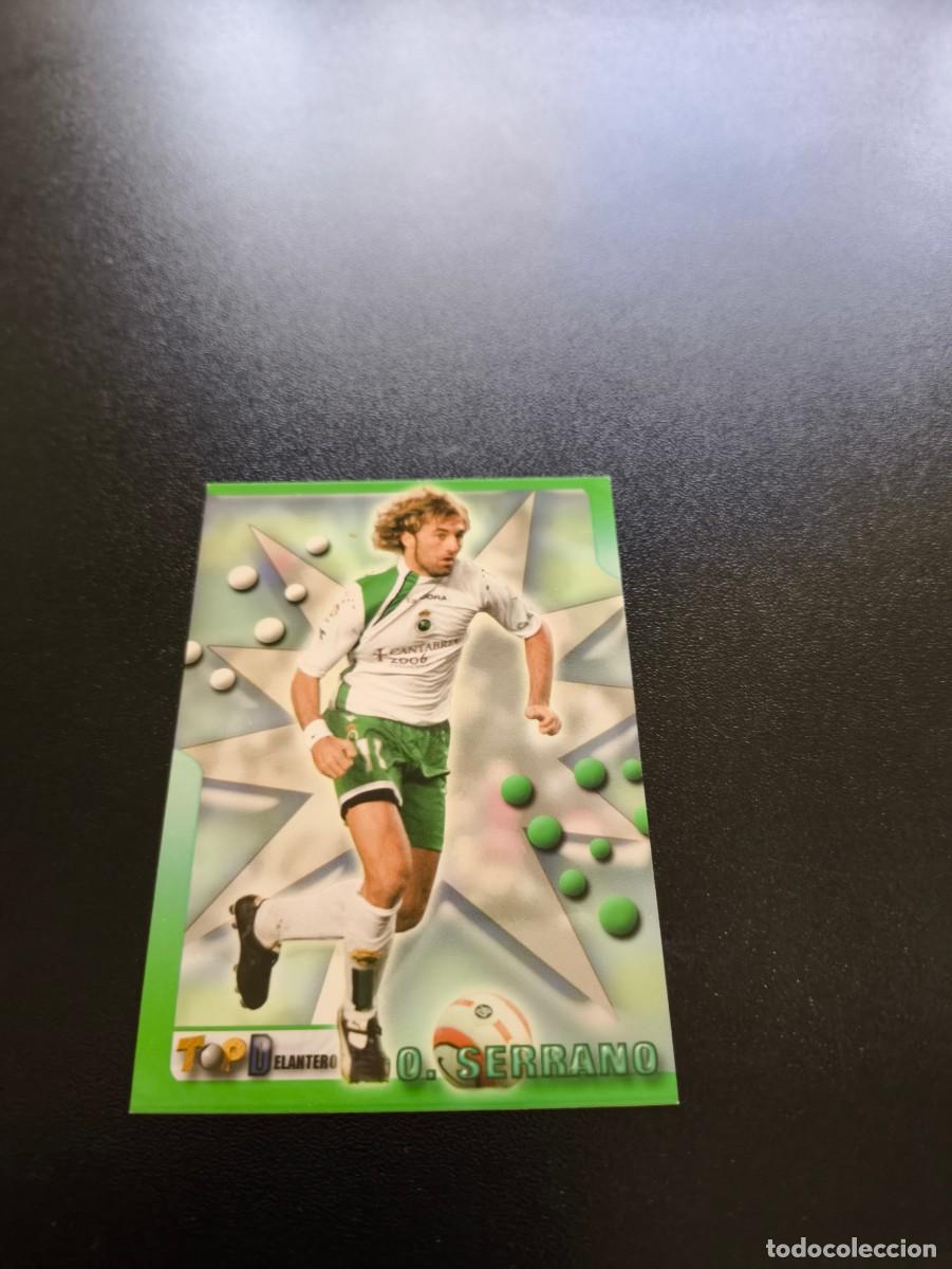 Cromos de F&uacute;tbol: 193 OSCAR SERRANO RACING DE SANTANDER MUNDICROMO TOP LIGA 2005 2006 05 06 NO PANINI LIGA ESTE