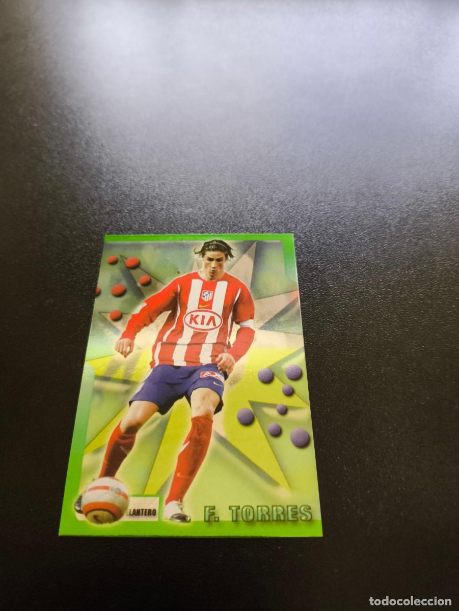 Cromos de F&uacute;tbol: 195 FERNANDO TORRES ATLETICO DE MADRID MUNDICROMO TOP LIGA 2005 2006 05 06 NO PANINI LIGA ESTE