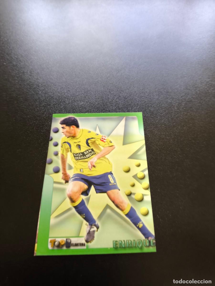 Cromos de F&uacute;tbol: 200 ENRIQUE CADIZ MUNDICROMO TOP LIGA 2005 2006 05 06 NO PANINI LIGA ESTE