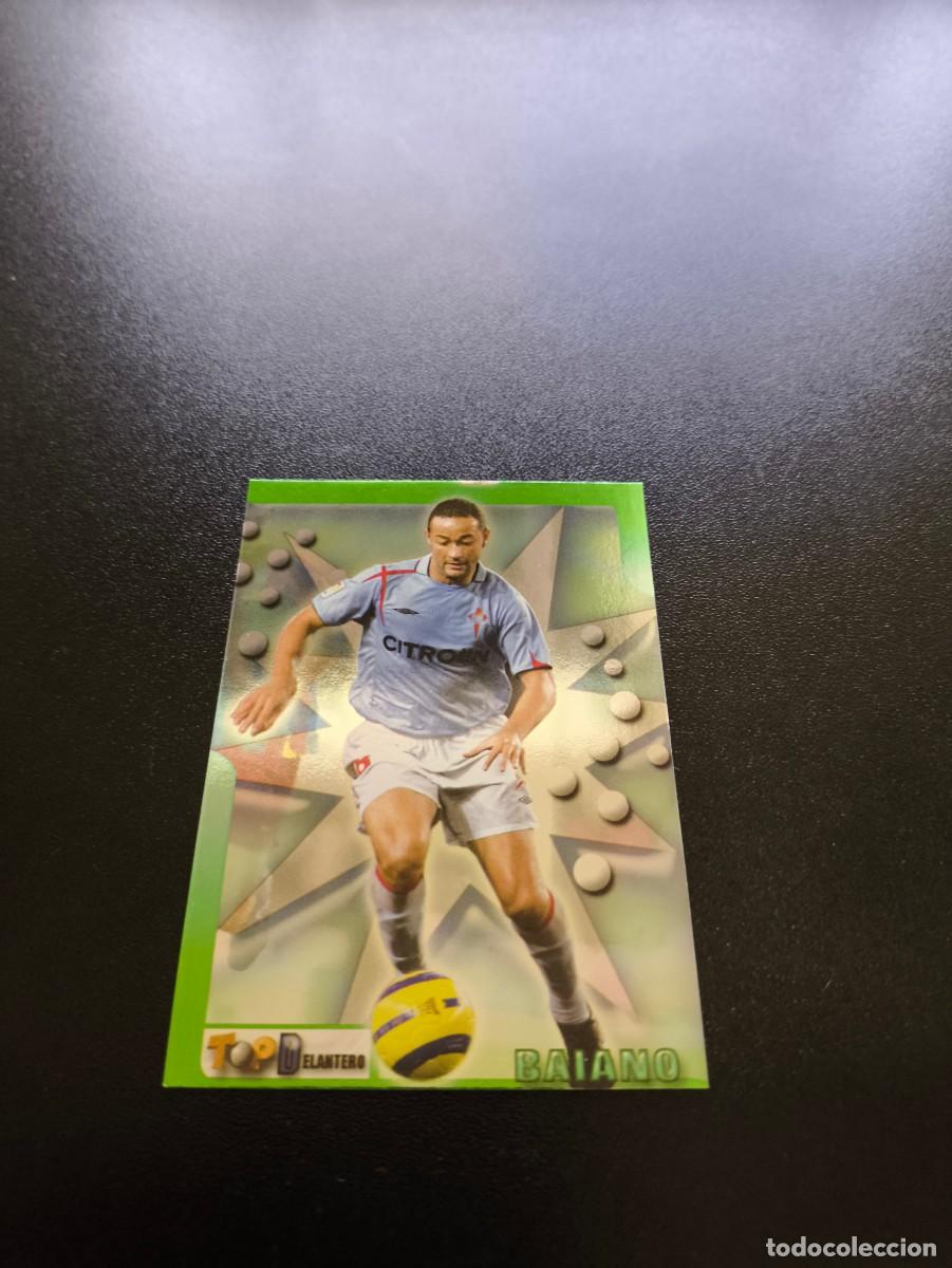 Cromos de F&uacute;tbol: 205 BAIANO CELTA MUNDICROMO TOP LIGA 2005 2006 05 06 NO PANINI LIGA ESTE