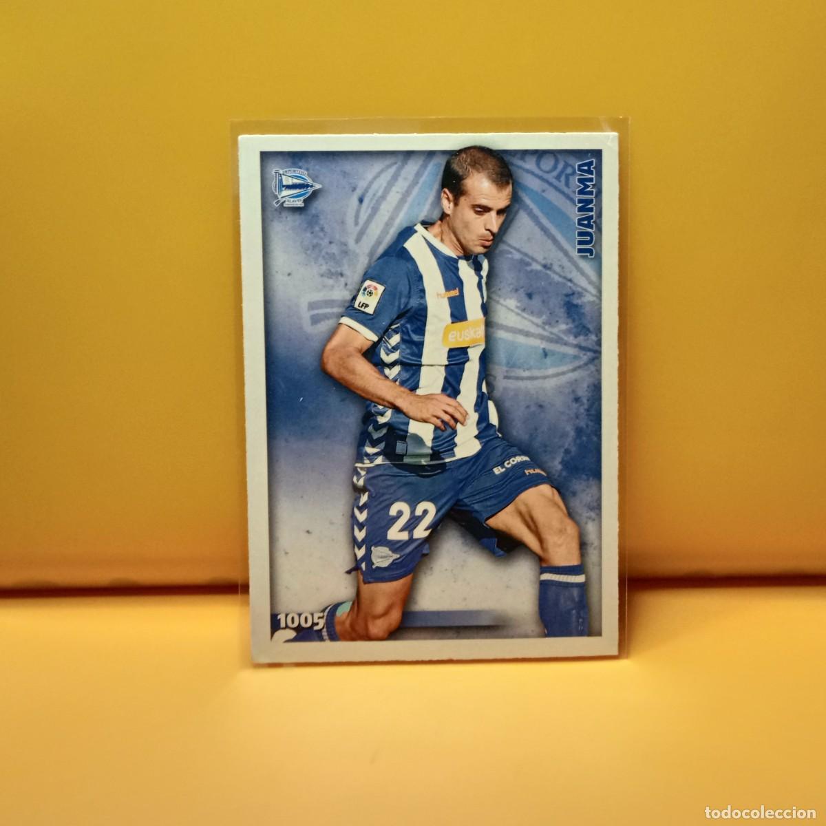 Cromos de F&uacute;tbol: MUNDICROMO 2014 2015 14 15 DEPORTIVO ALAV&Eacute;S JUANMA 1005
