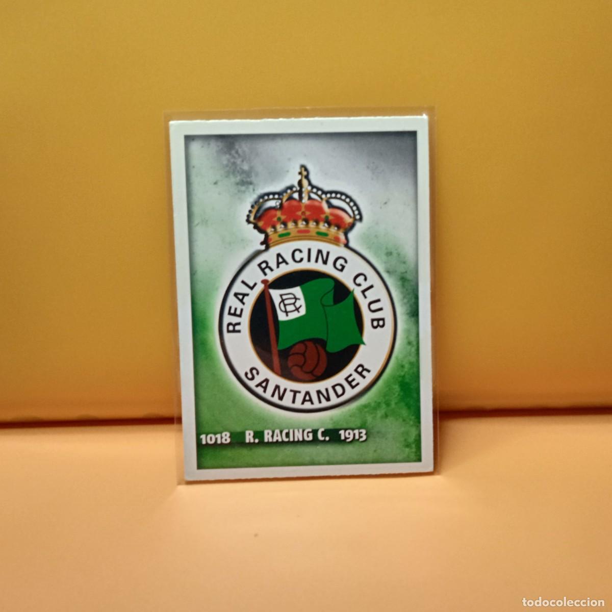 Cromos de F&uacute;tbol: MUNDICROMO 2014 2015 14 15 RACING DE SANTANDER ESCUDO 1018