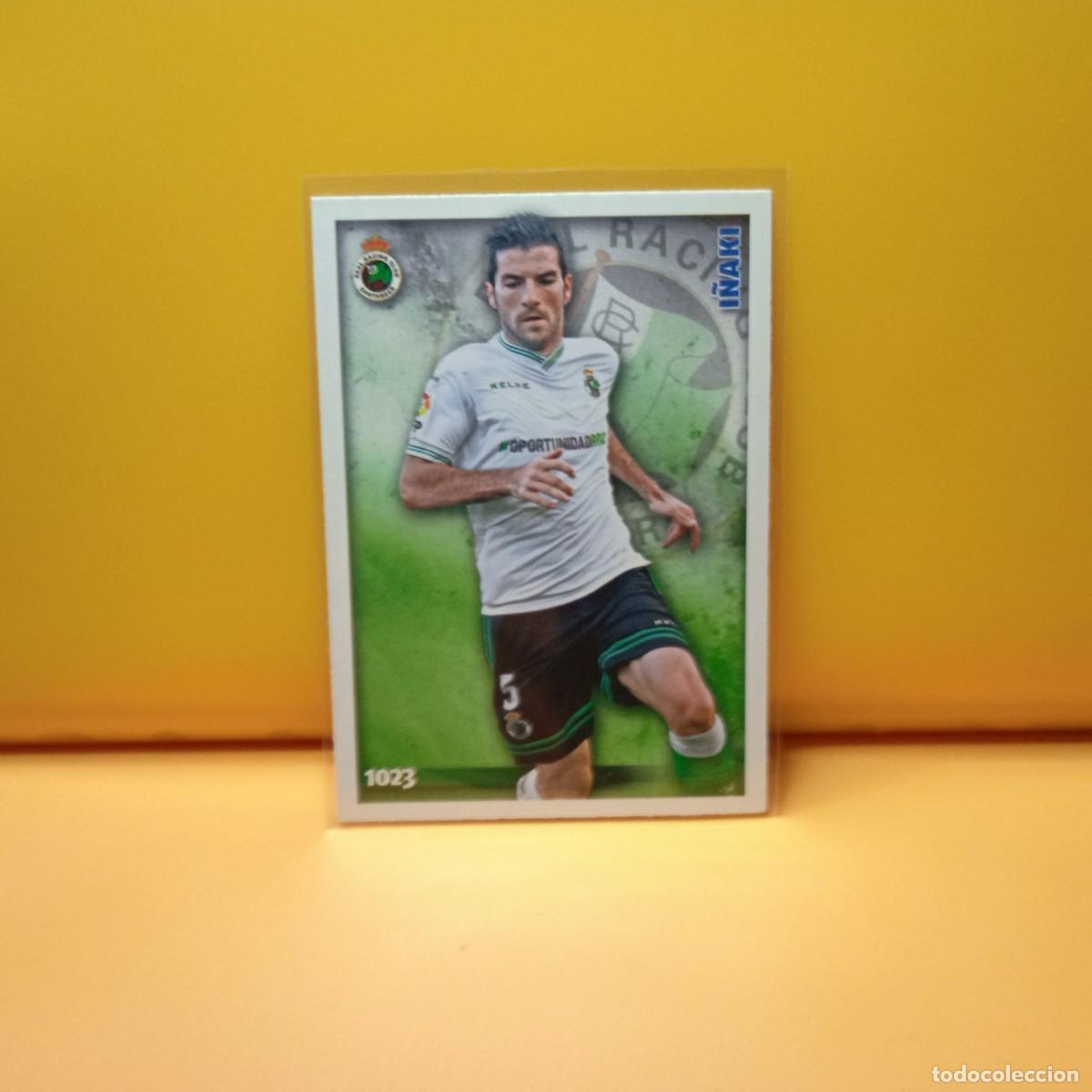 Cromos de F&uacute;tbol: MUNDICROMO 2014 2015 14 15 RACING DE SANTANDER I&Ntilde;AKI 1023
