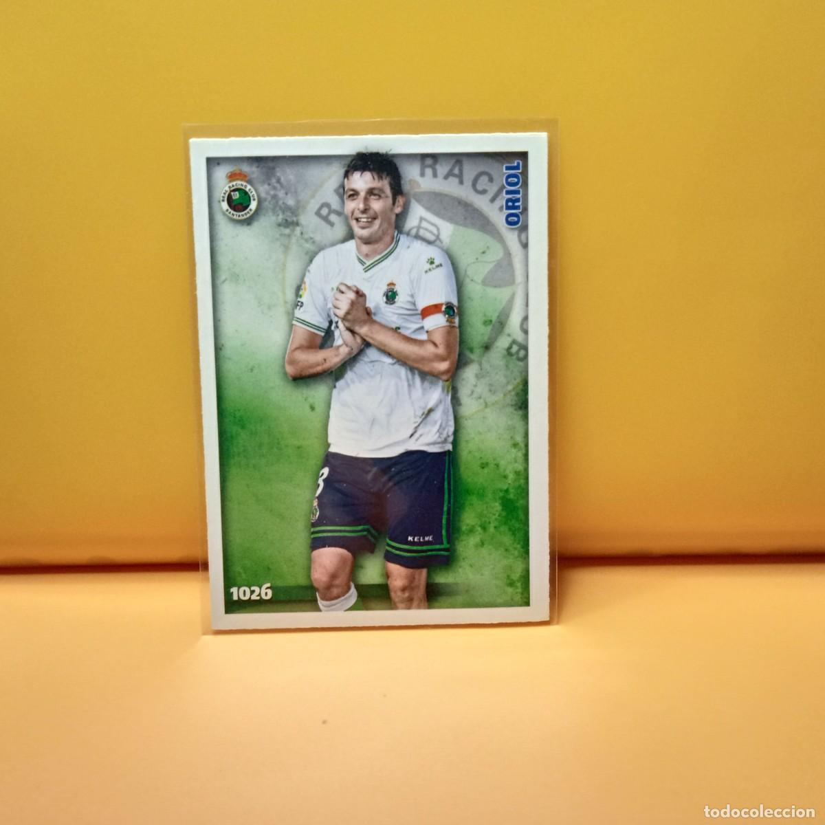 Cromos de F&uacute;tbol: MUNDICROMO 2014 2015 14 15 RACING DE SANTANDER ORIOL 1026
