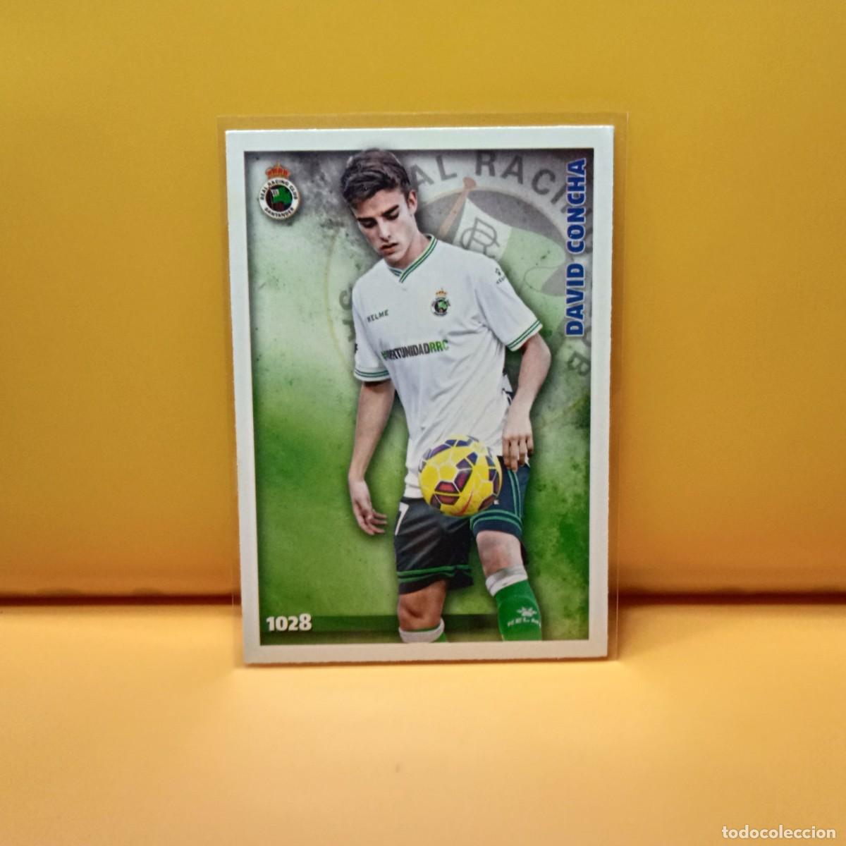 Cromos de F&uacute;tbol: MUNDICROMO 2014 2015 14 15 RACING DE SANTANDER DAVID CONCHA 1028