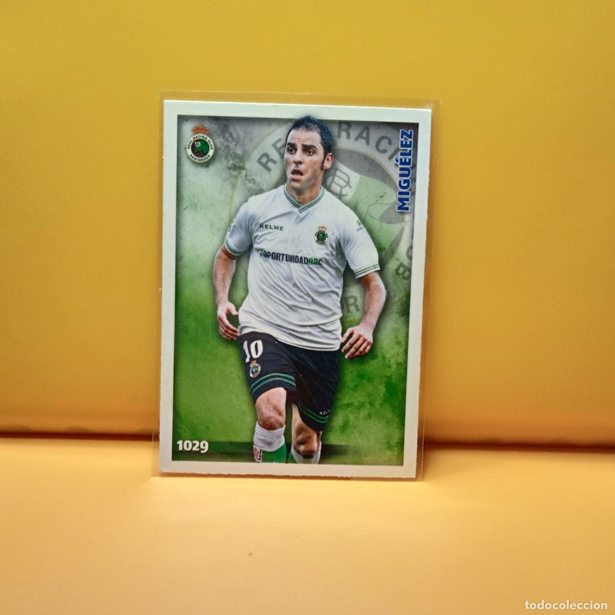 Cromos de F&uacute;tbol: MUNDICROMO 2014 2015 14 15 RACING DE SANTANDER MIGU&Eacute;LEZ 1029