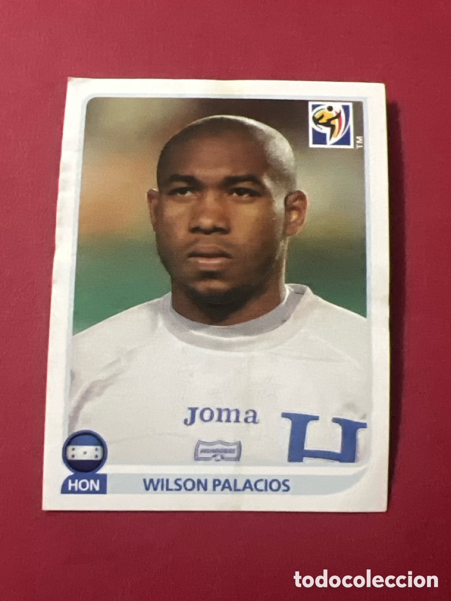 Cromos de F&uacute;tbol: C4489. 608 WILSON PALACIOS HONDURAS PANINI 2010 SOUTH AFRICA MUNDIAL CROMO FUTBOL 10 - SIN PEGAR