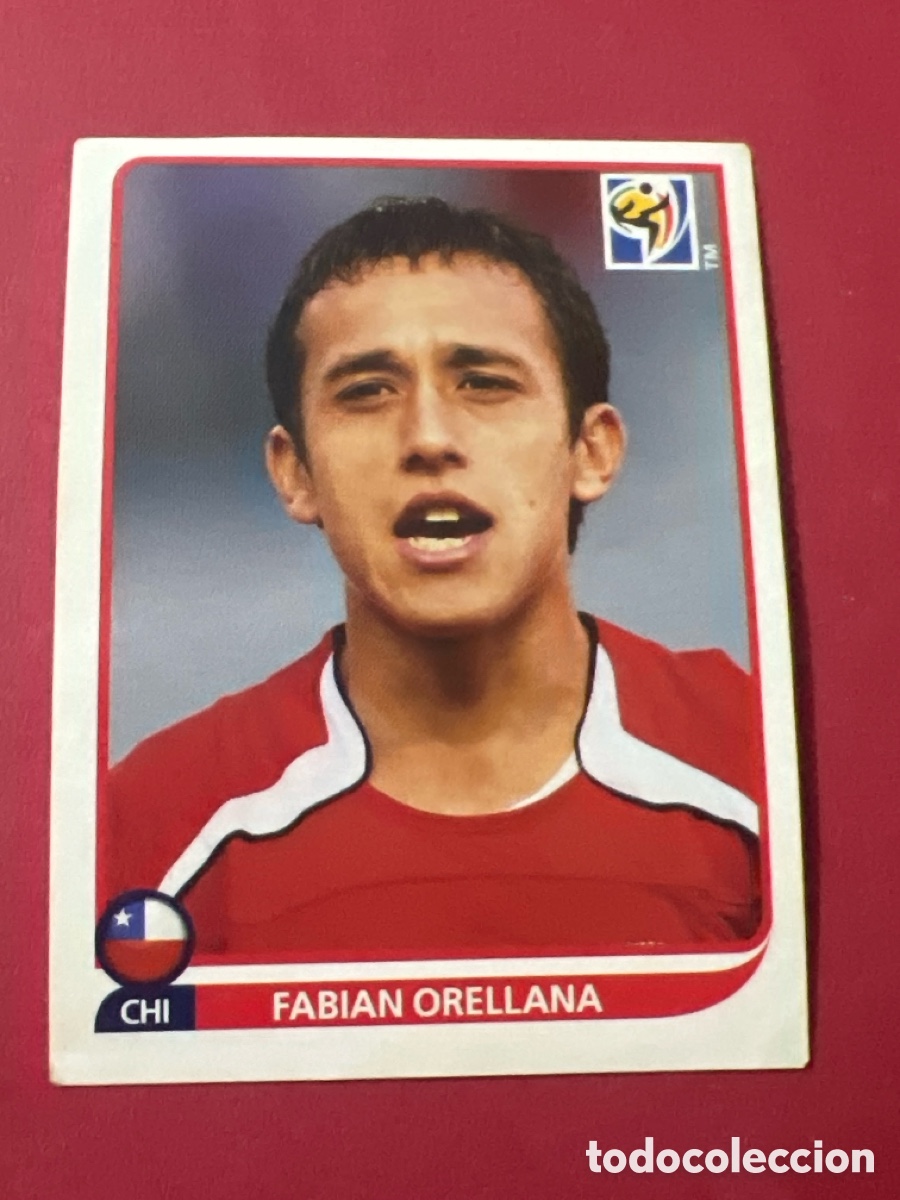 Cromos de F&uacute;tbol: C4492. Mundial South Africa Sud&aacute;frica 2010 panini Orellana n&deg; 633 Chile