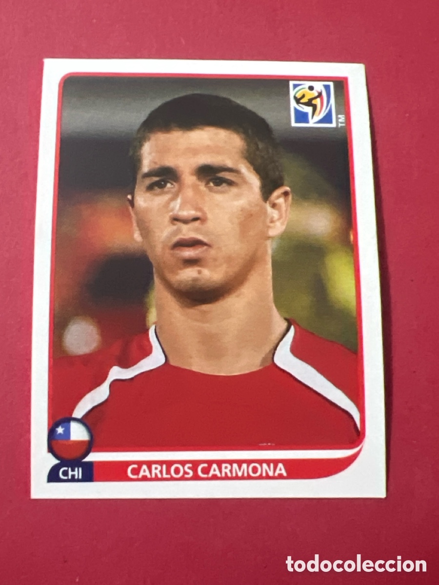 Cromos de F&uacute;tbol: C4493. 629 Carlos Carmona, CHI Chile, Panini FIFA World Cup 2010 sticker Mundial South Africa