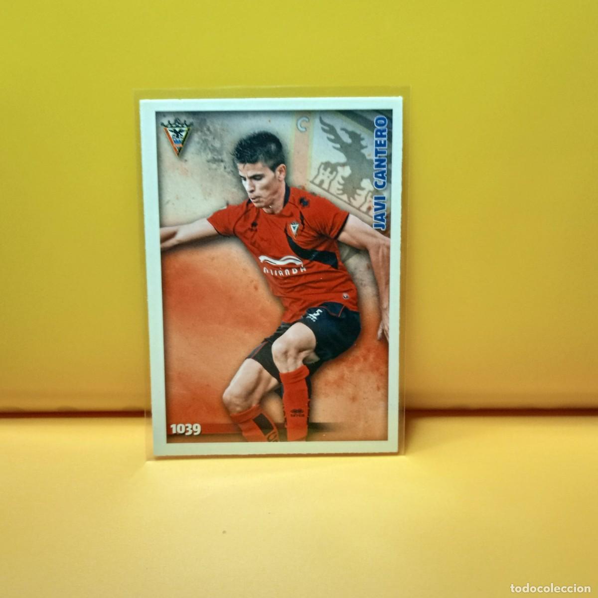 Cromos de F&uacute;tbol: MUNDICROMO 2014 2015 14 15 C.D MIRANDES JAVI CANTERO 1039