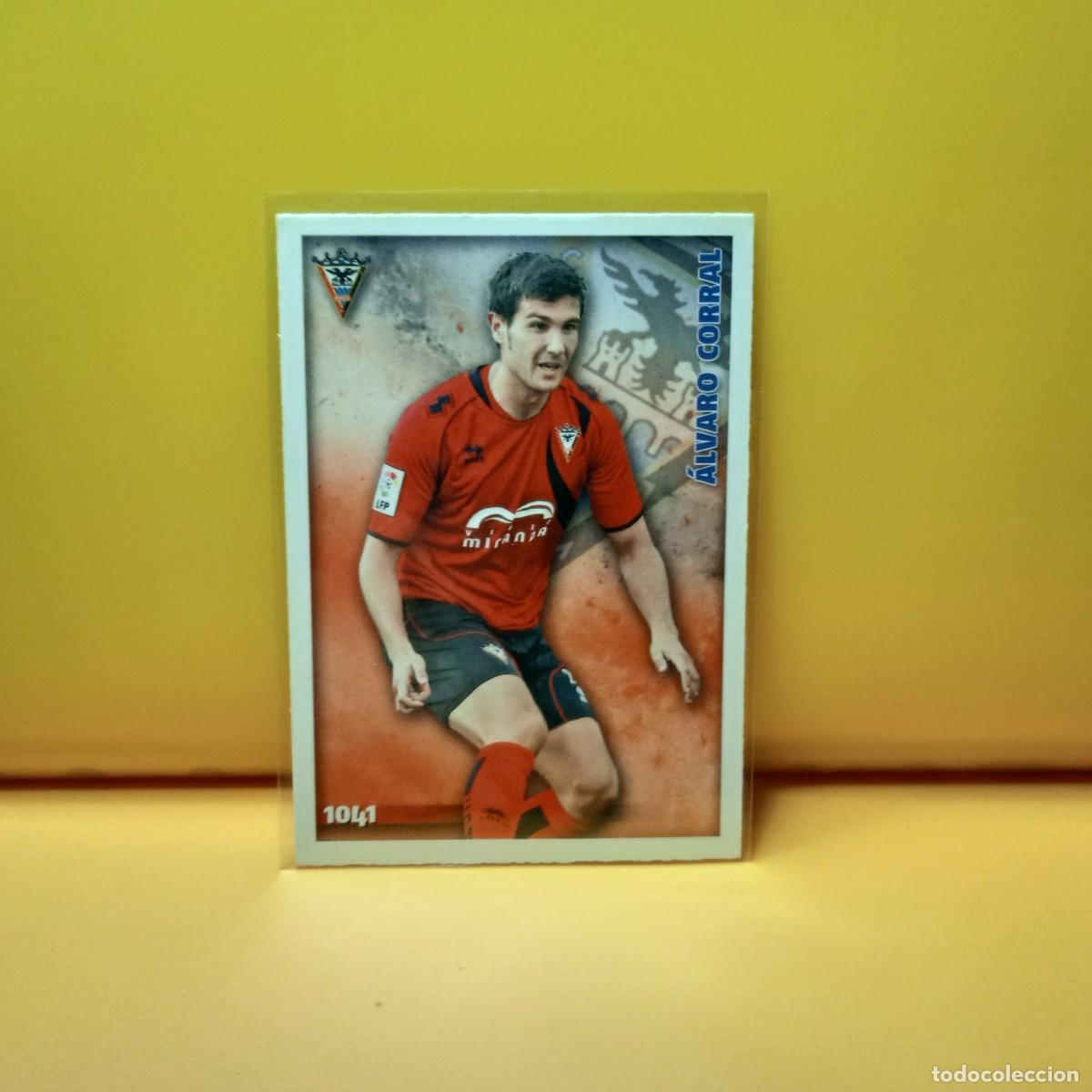 Cromos de F&uacute;tbol: MUNDICROMO 2014 2015 14 15 C.D MIRANDES &Aacute;LVARO CORRAL 1041