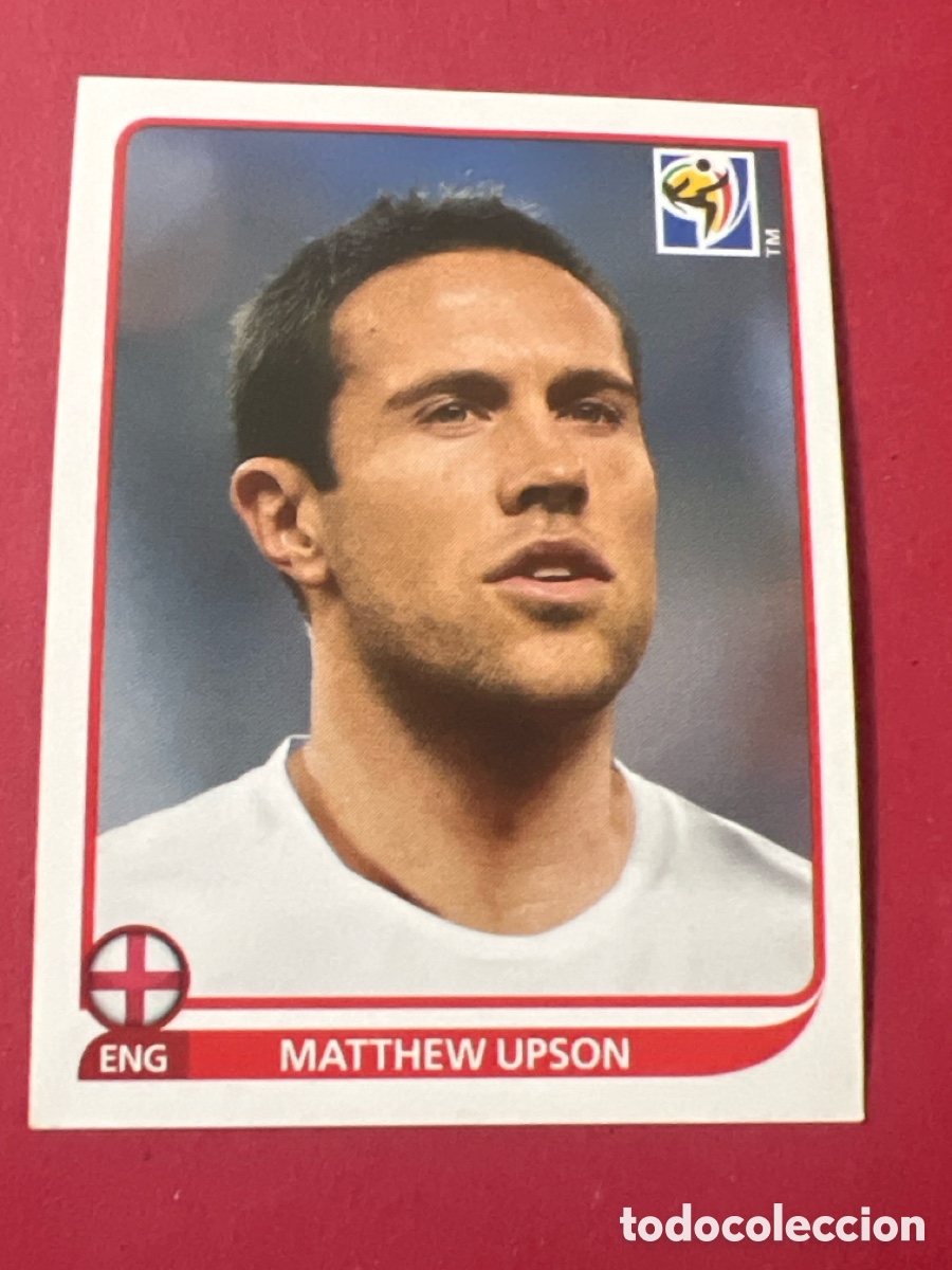 Cromos de F&uacute;tbol: C4498. N&ordm; 189 MATTHEW UPSON.MUNDIAL SOUTH AFRICA 2010 WORLD CUP 10 PANINI.