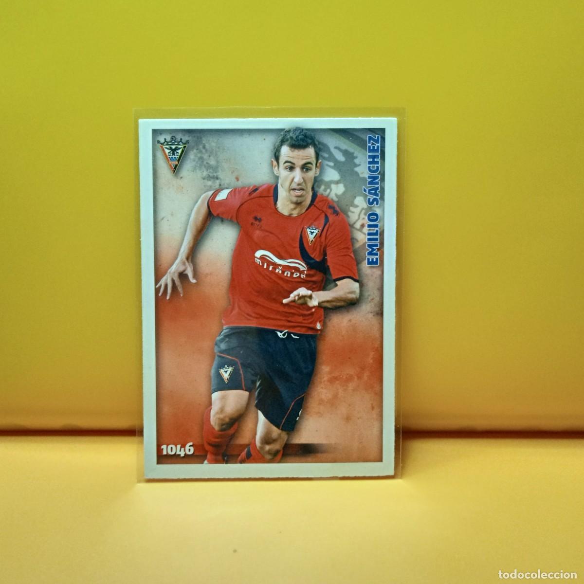 Cromos de F&uacute;tbol: MUNDICROMO 2014 2015 14 15 C.D MIRANDES EMILIO S&Aacute;NCHEZ 1046