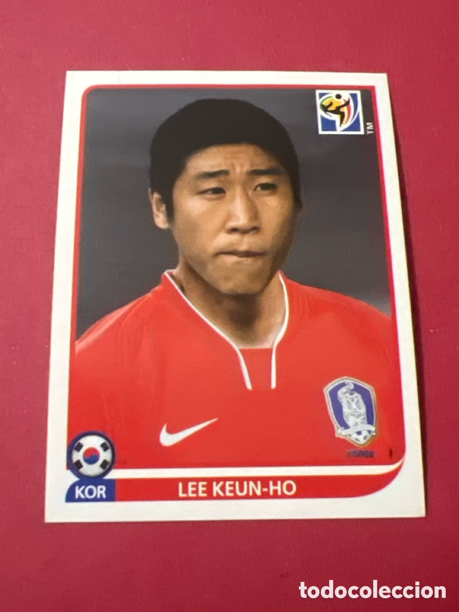 Cromos de F&uacute;tbol: C4500. 162 LEE KEUN-HO REPUBLICA KOREA CROMOS MUNDIAL FUTBOL SOUTH AFRICA 2010 FIFA WORLD CUP PANINI