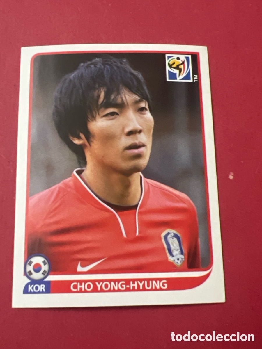Cromos de F&uacute;tbol: 148 CHO YONG-HYUNG REPUBLICA KOREA CROMOS MUNDIAL FUTBOL SOUTH AFRICA 2010 FIFA WORLD CUP PANINI
