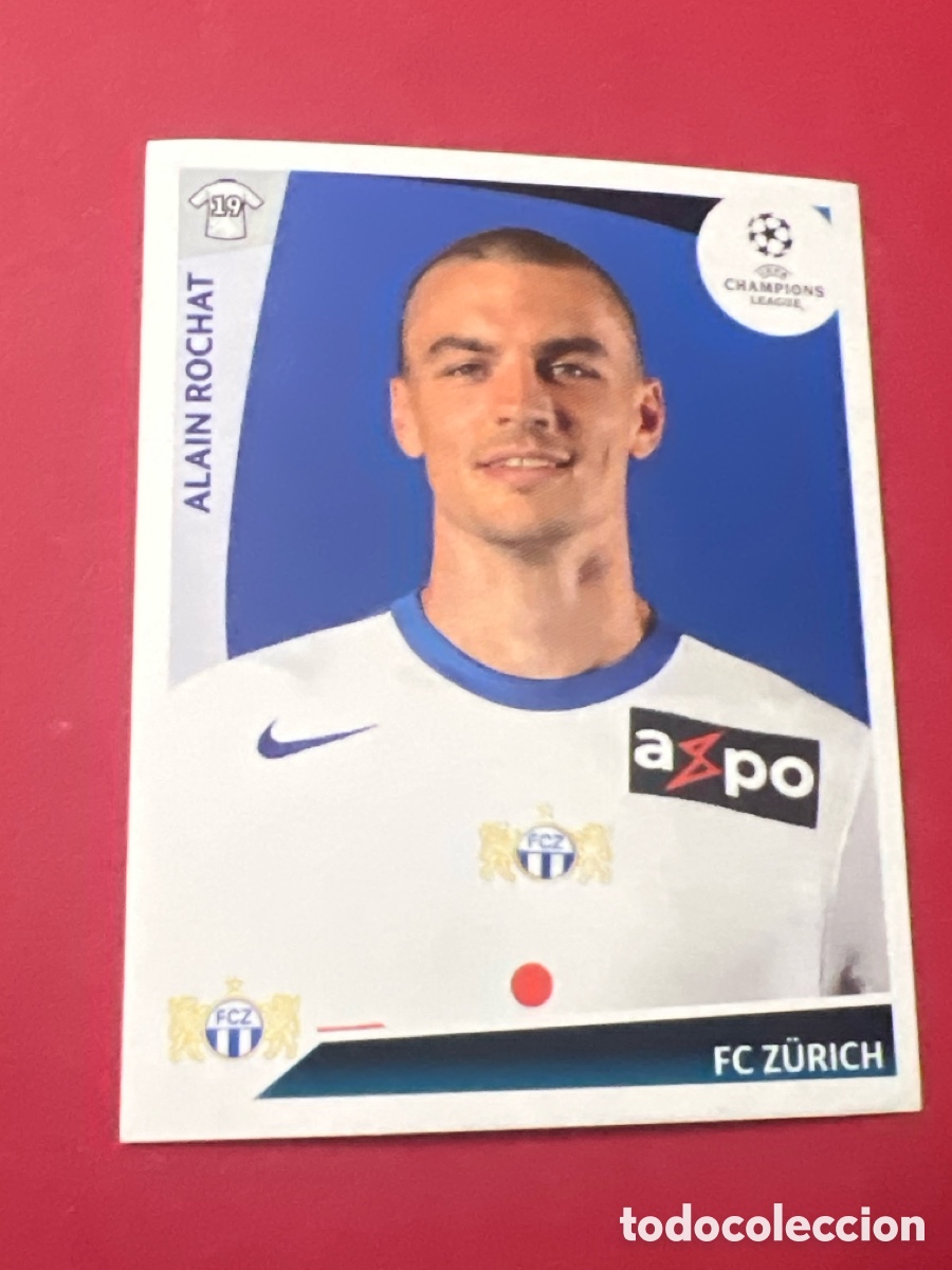 Cartes &agrave; collectionner de Football: C4503. CROMO UEFA CHAMPIONS LEAGUE 2009 2010 PANINI 196 ROCHAT (ZURICH) STICKER 09 10 SIN PEGAR