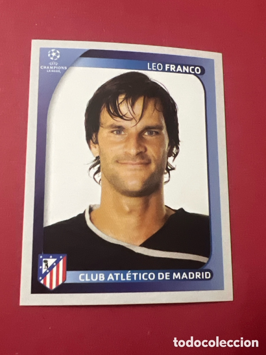 Cartes &agrave; collectionner de Football: C4509. 78 FRANCO (ATLETICO MADRID) CHAMPIONS LEAGUE 2008/2009 PANINI
