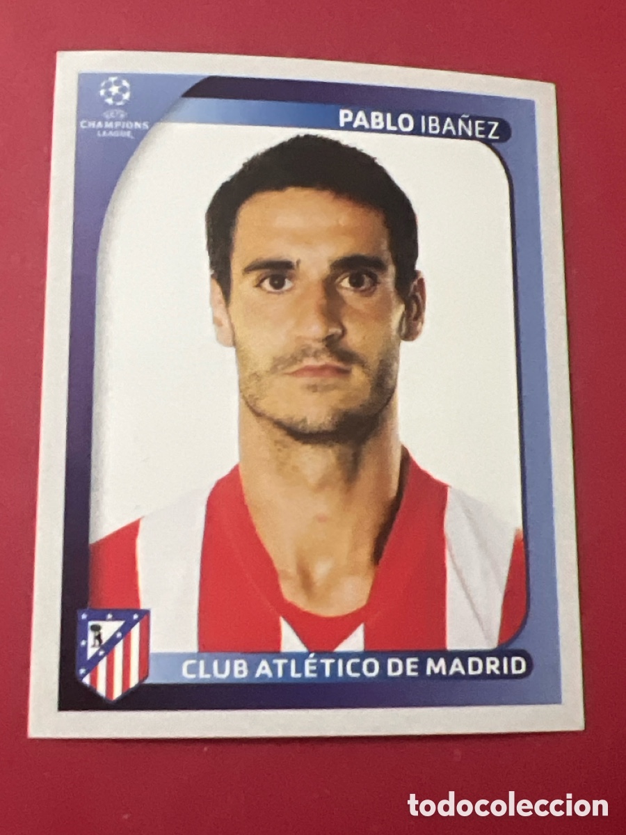Cartes &agrave; collectionner de Football: C4511. 80 PABLO (ATLETICO MADRID) CHAMPIONS LEAGUE 2008/2009 PANINI