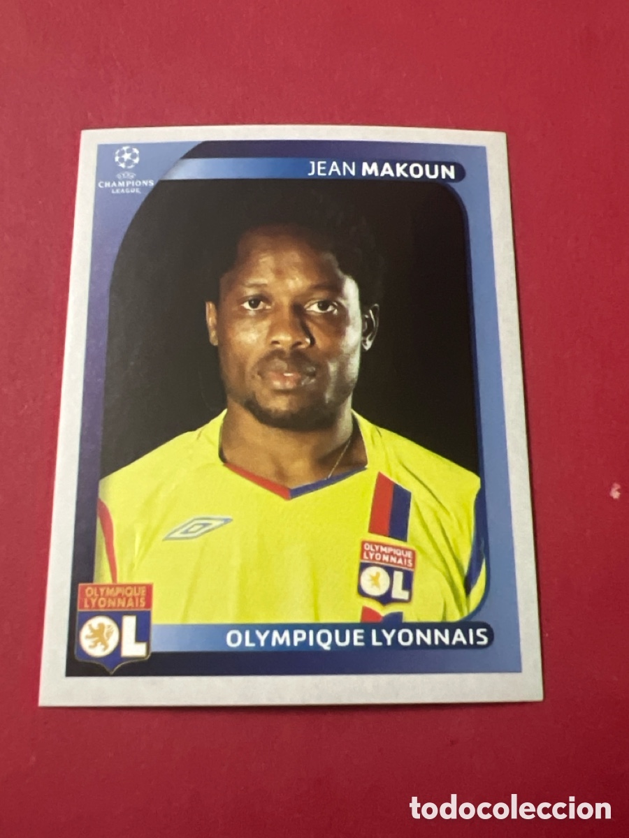 Cartes &agrave; collectionner de Football: C4512. 357 MAKOUN (OLYMPIQUE LYON) CHAMPIONS LEAGUE 2008/2009 PANINI