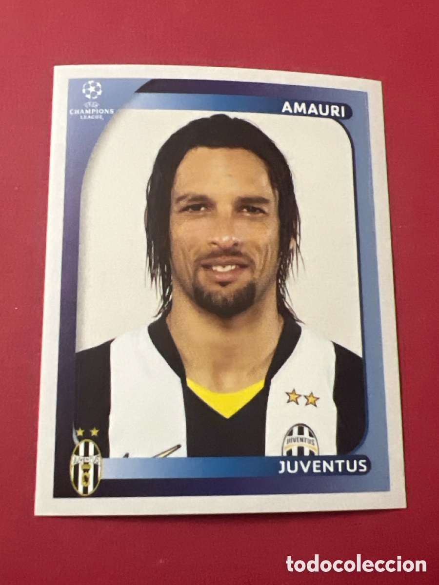 Cromos de F&uacute;tbol: C4517. 330 AMAURI (JUVENTUS) CHAMPIONS LEAGUE 2008/2009 PANINI