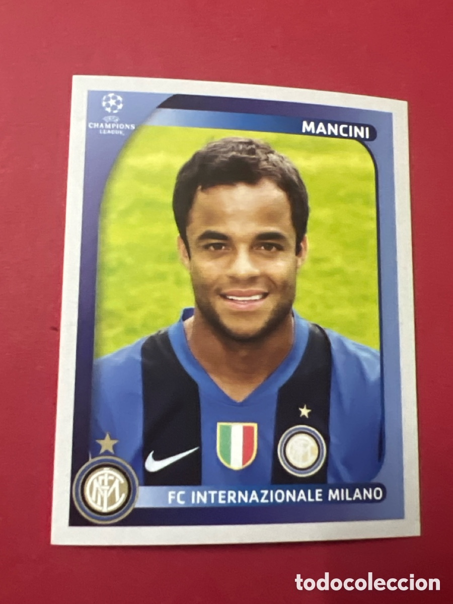 Cromos de F&uacute;tbol: C4519. 310 MANCINI (INTER MILAN) CHAMPIONS LEAGUE 2008/2009 PANINI