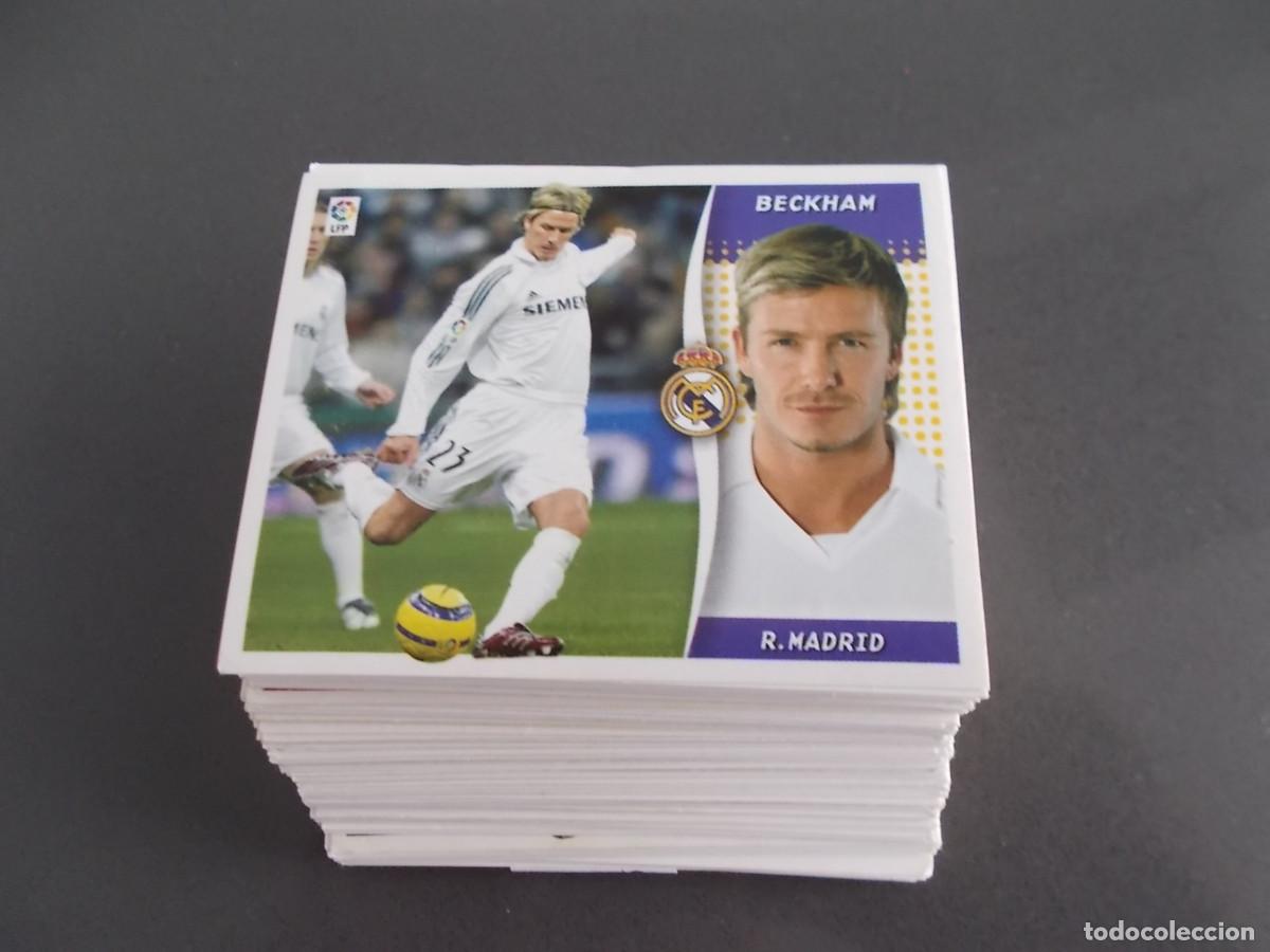 Cromos de F&uacute;tbol: LOTE 166 CROMOS ESTE 06-07 TODOS DIFERENTES SIN PEGAR 9 BAJAS, 8 COLOCAS, 6 FICHAJES
