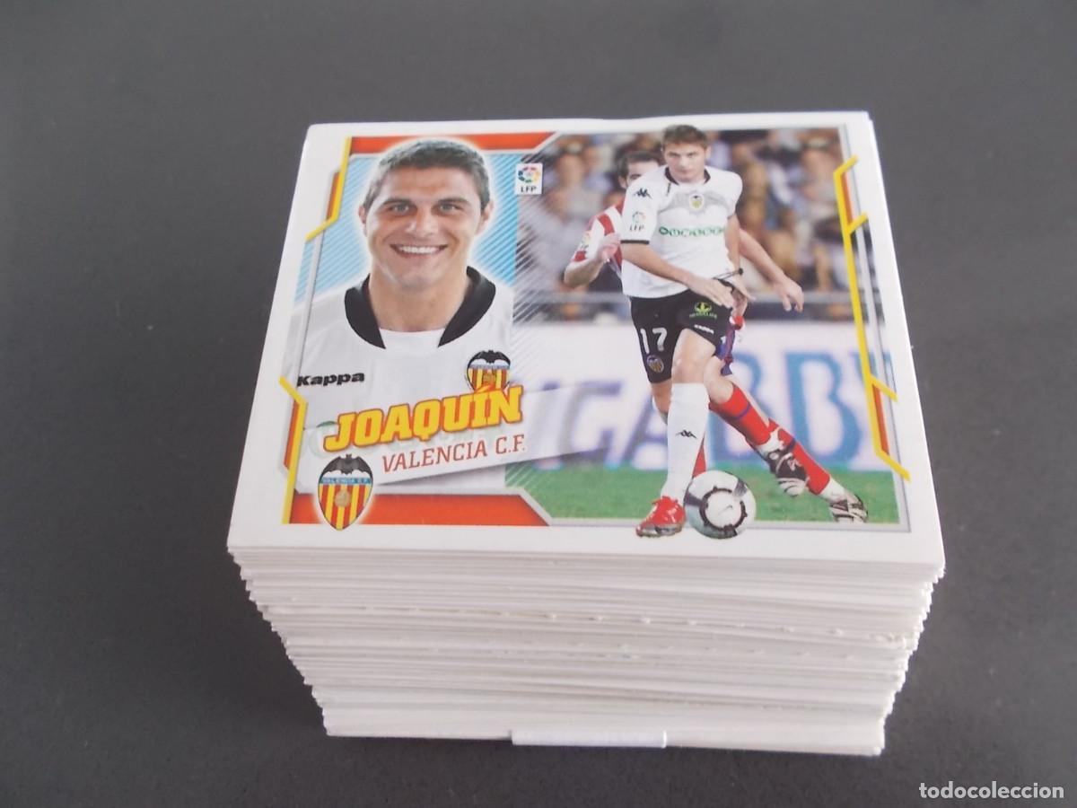 Cromos de F&uacute;tbol: LOTE 173 CROMOS ESTE 10-11 TODOS DIFERENTES SIN PEGAR 12 BAJAS 9 COLOCAS, 7 FICHAJES