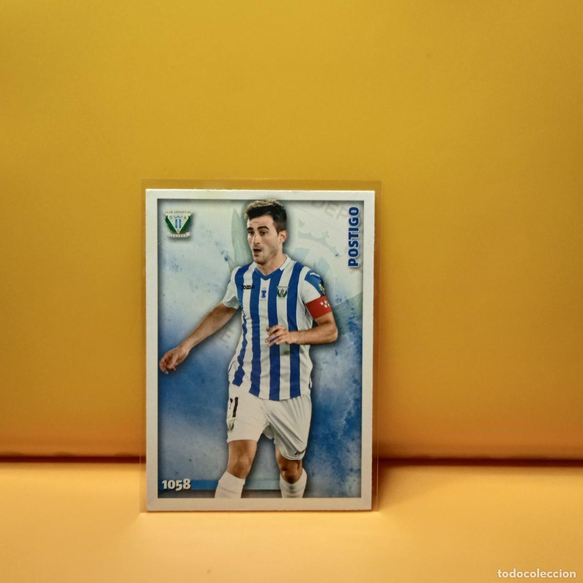 Cromos de F&uacute;tbol: MUNDICROMO 2014 2015 14 15 C.D LEGANES POSTIGO 1058