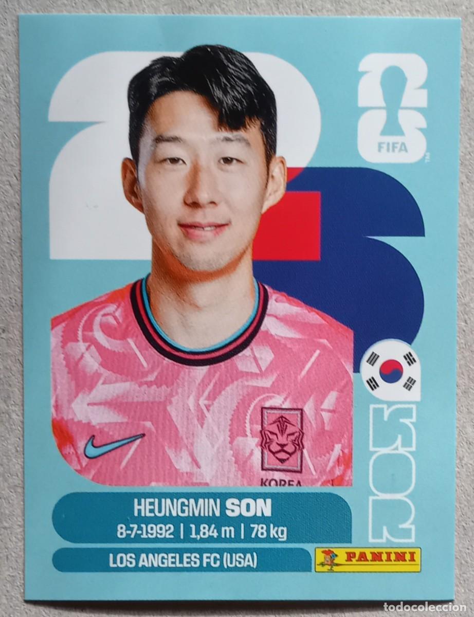 Cromos de F&uacute;tbol: Figurina Panini 2026 Cromo World Cup Usa Mundial 2026 Heungmin Son Korea n KOR 18