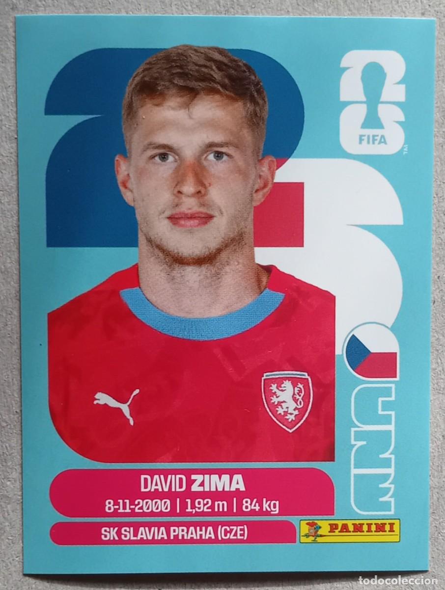 Cromos de F&uacute;tbol: Figurina Panini 2026 Cromo World Cup Usa Mundial 2026 David Zima Czechia n CZE 8