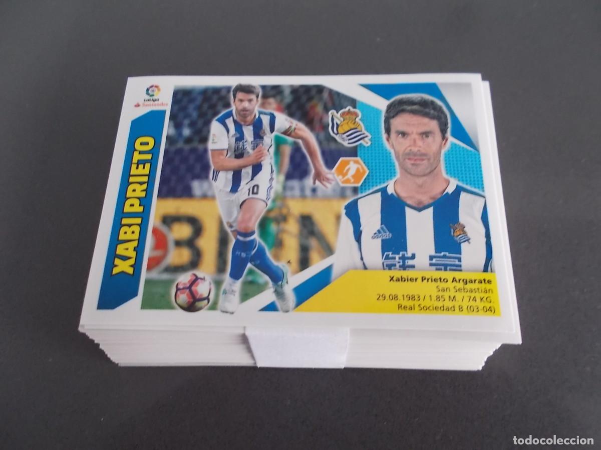 Cromos de F&uacute;tbol: LOTE 110 CROMOS ESTE 17-18 ( HAY 32 REPES ) SIN PEGAR 3 FICHAJES