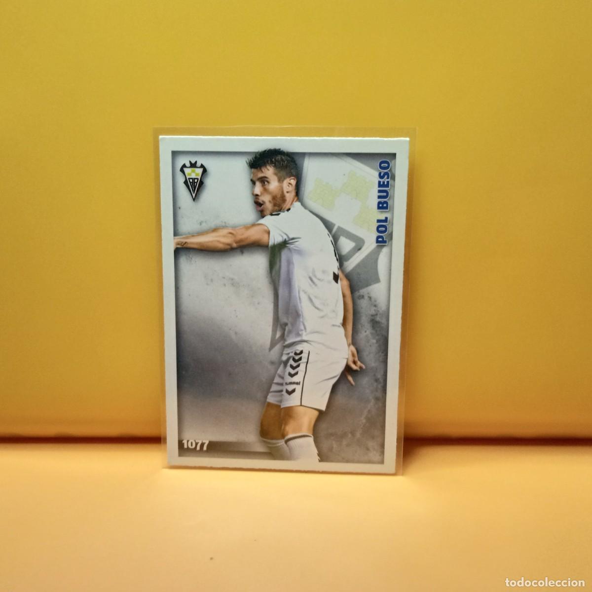Cromos de F&uacute;tbol: MUNDICROMO 2014 2015 14 15 ALBACETE BALOMPIE POL BUESO 1077