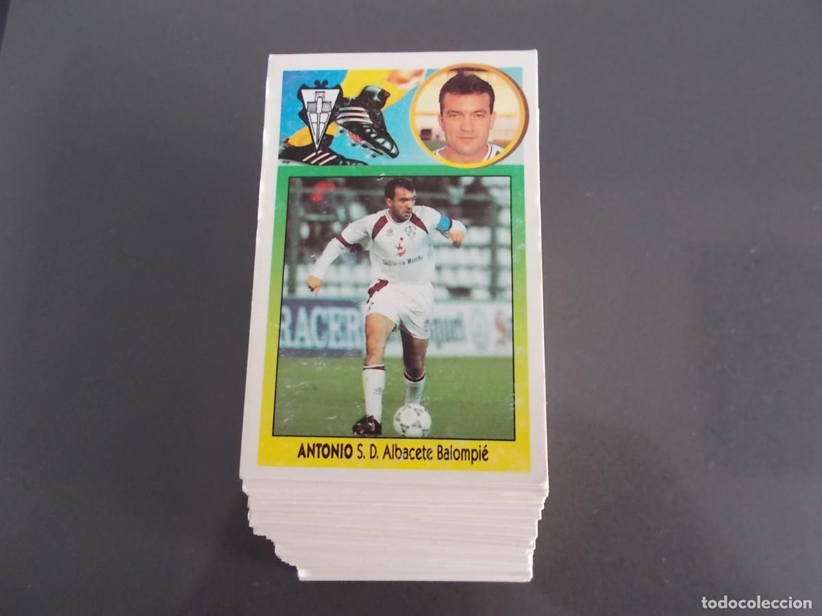 Cromos de F&uacute;tbol: LOTE 112 CROMOS ESTE 93-94 TODOS DIFERENTES RECUPERADOS 7 BAJAS, 8 COLOCAS, 5 FICHAJES