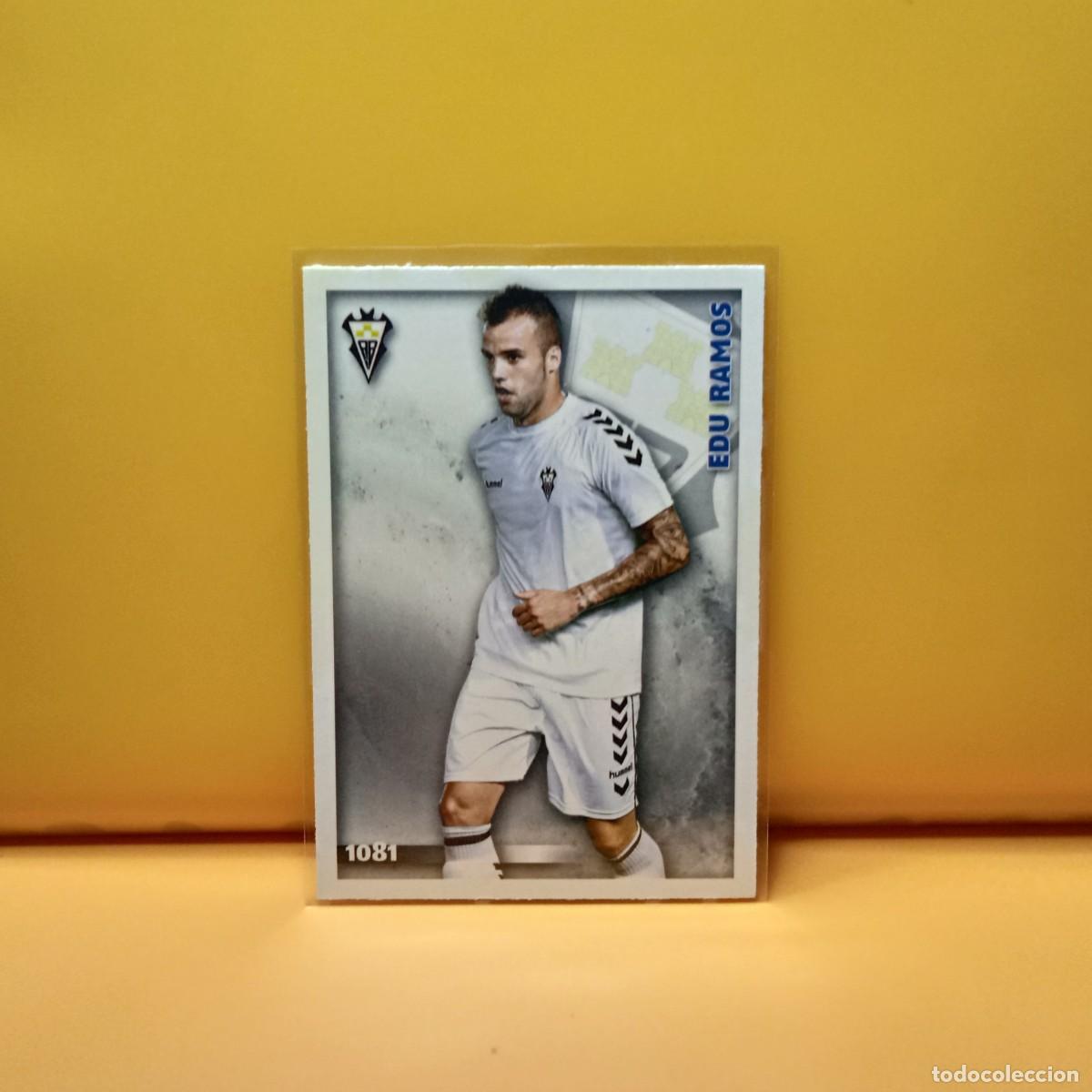 Cromos de F&uacute;tbol: MUNDICROMO 2014 2015 14 15 ALBACETE BALOMPIE EDU RAMOS 1081