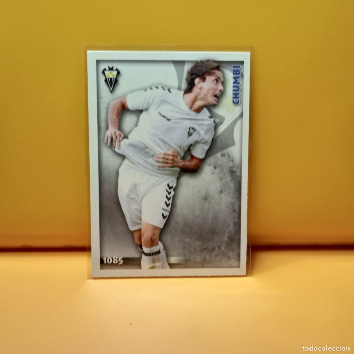 Cromos de F&uacute;tbol: MUNDICROMO 2014 2015 14 15 ALBACETE BALOMPIE CHUMBI 1085