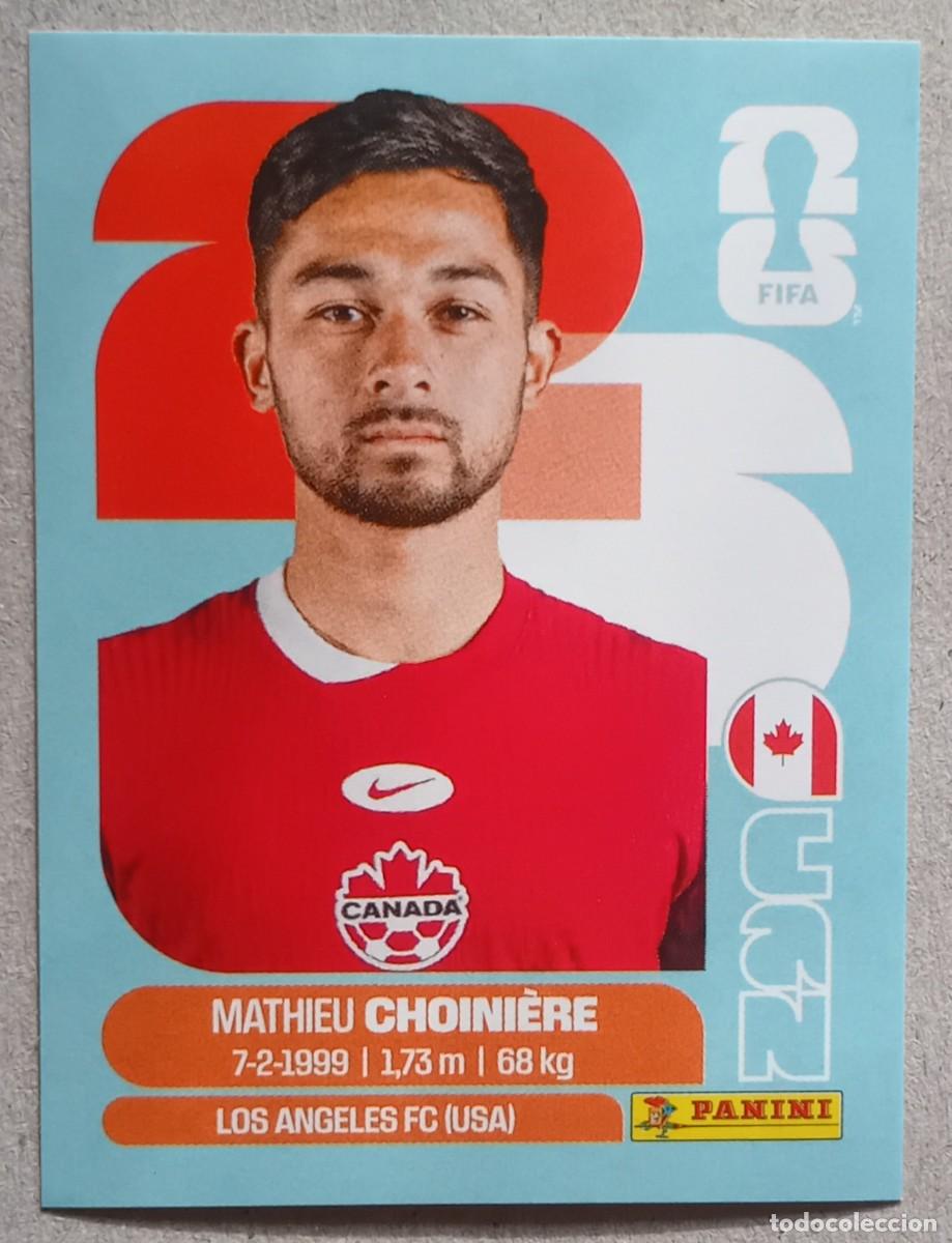 Cromos de F&uacute;tbol: Figurina Panini 2026 Cromo World Cup Usa Mundial 2026 Mathieu Choini&egrave;re Canada n CAN 15