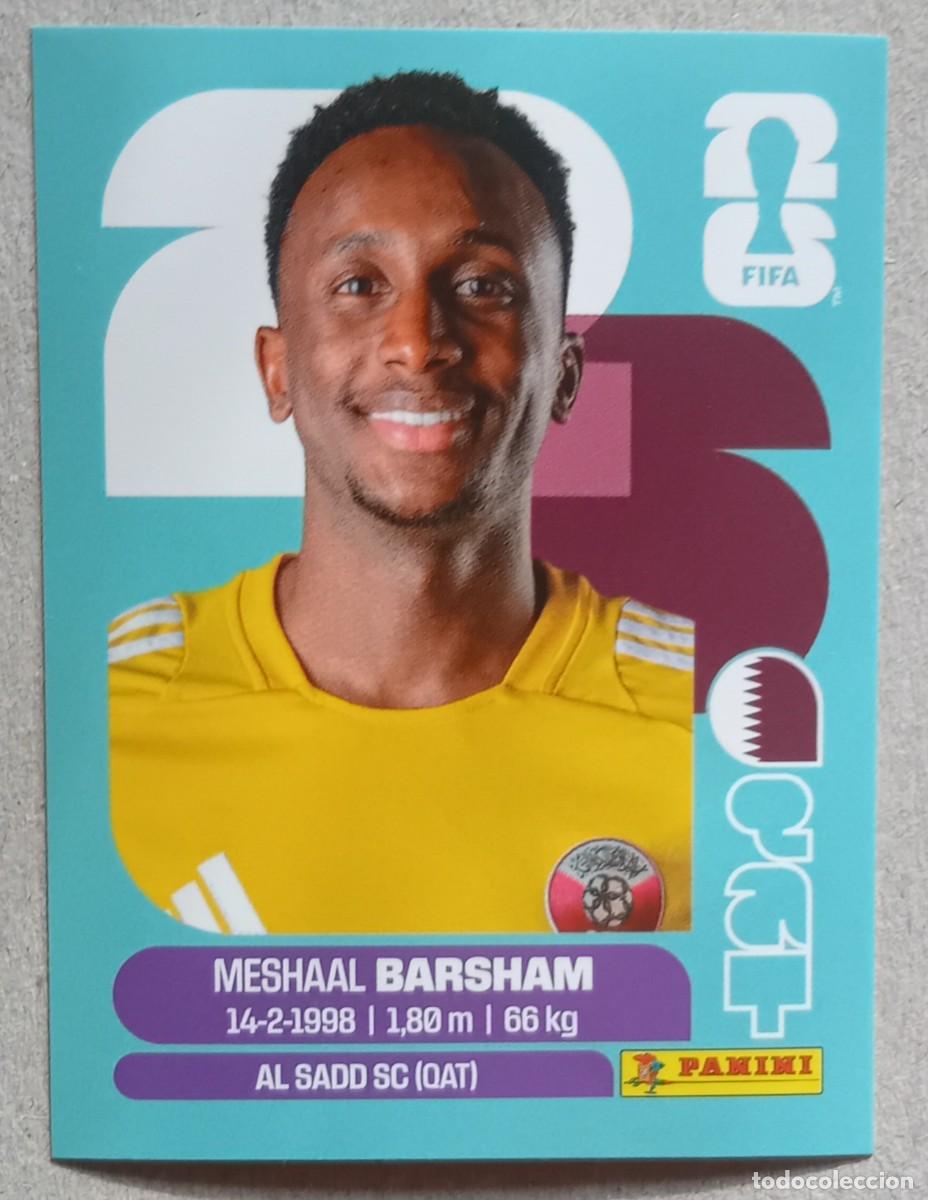 Cromos de F&uacute;tbol: Figurina Panini 2026 Cromo World Cup Usa Mundial 2026 Meshaal Barsham Qatar n QAT 2