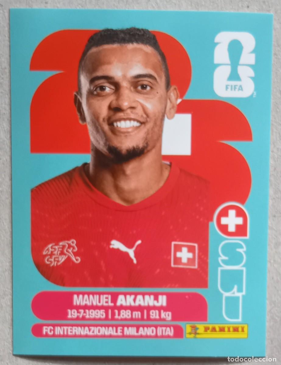 Cromos de F&uacute;tbol: Figurina Panini 2026 Cromo World Cup Usa Mundial 2026 Manuel Akanji Switzerland n SUI 4