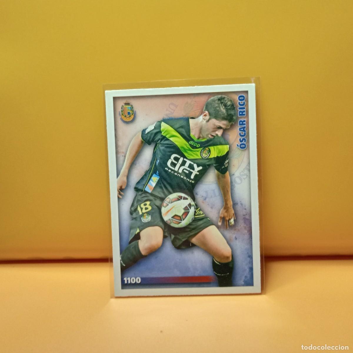 Cromos de F&uacute;tbol: MUNDICROMO 2014 2015 14 15 U.E LLAGOSTERA &Oacute;SCAR RICO 1100