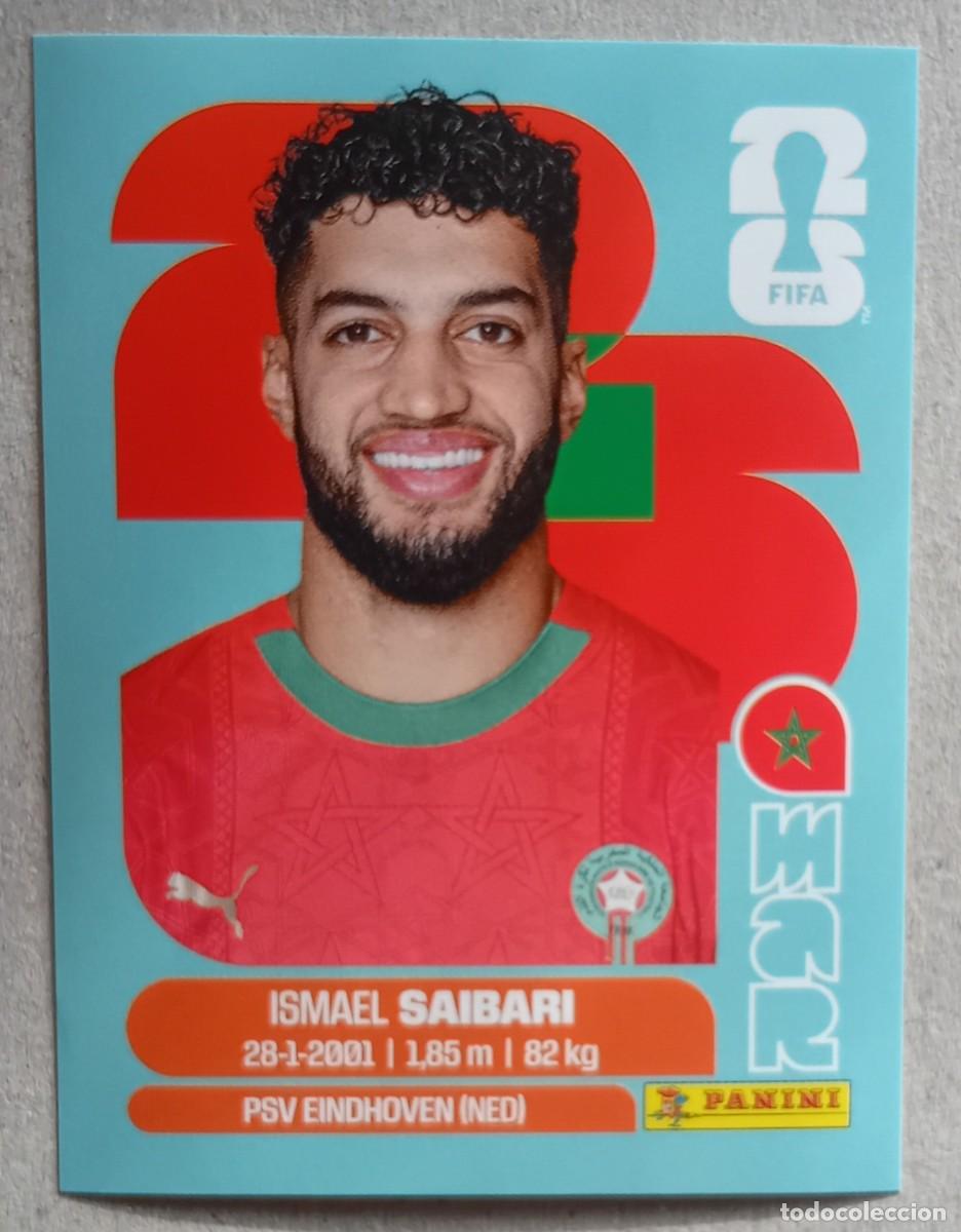 Cromos de F&uacute;tbol: Figurina Panini 2026 Cromo World Cup Usa Mundial 2026 Ismael Saibari Morocco n MAR 15