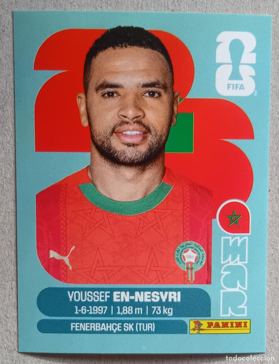Cromos de F&uacute;tbol: Figurina Panini 2026 Cromo World Cup Usa Mundial 2026 Youssef En Nesry Morocco n MAR 16