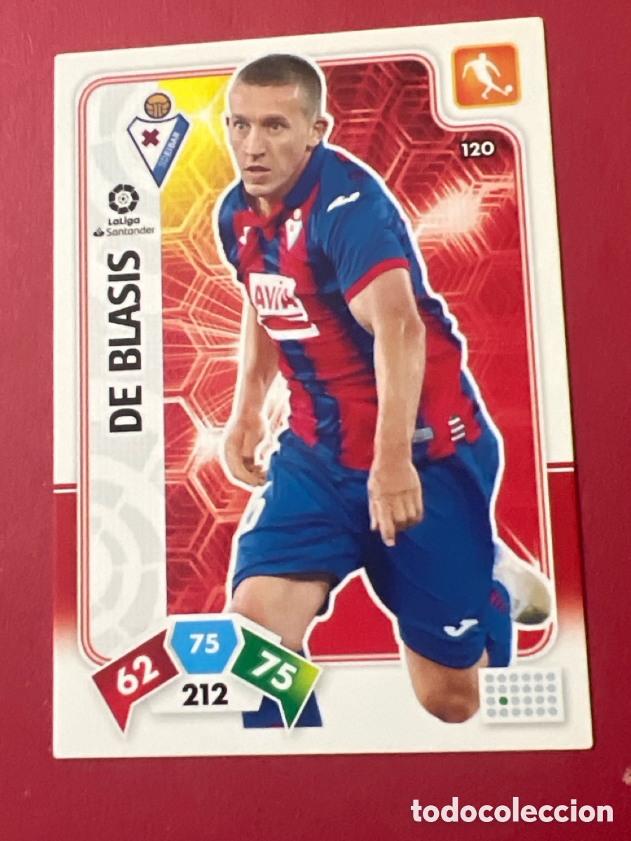Cromos de F&uacute;tbol: C4536. DE BLASIS 120 ADRENALYN 2019 2020 19 20