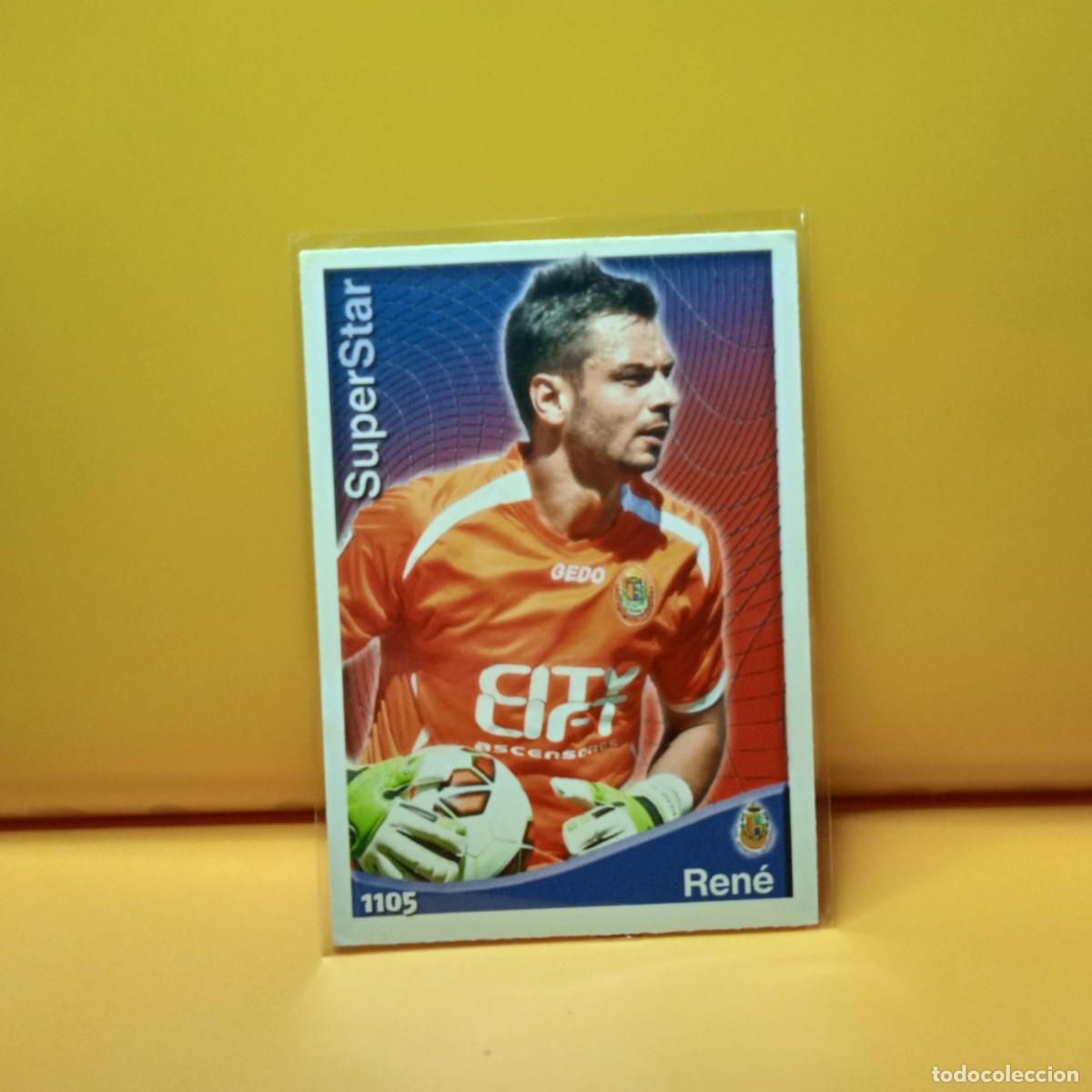 Cromos de F&uacute;tbol: MUNDICROMO 2014 2015 14 15 U.E LLAGOSTERA SUPERSTAR REN&Eacute; 1105