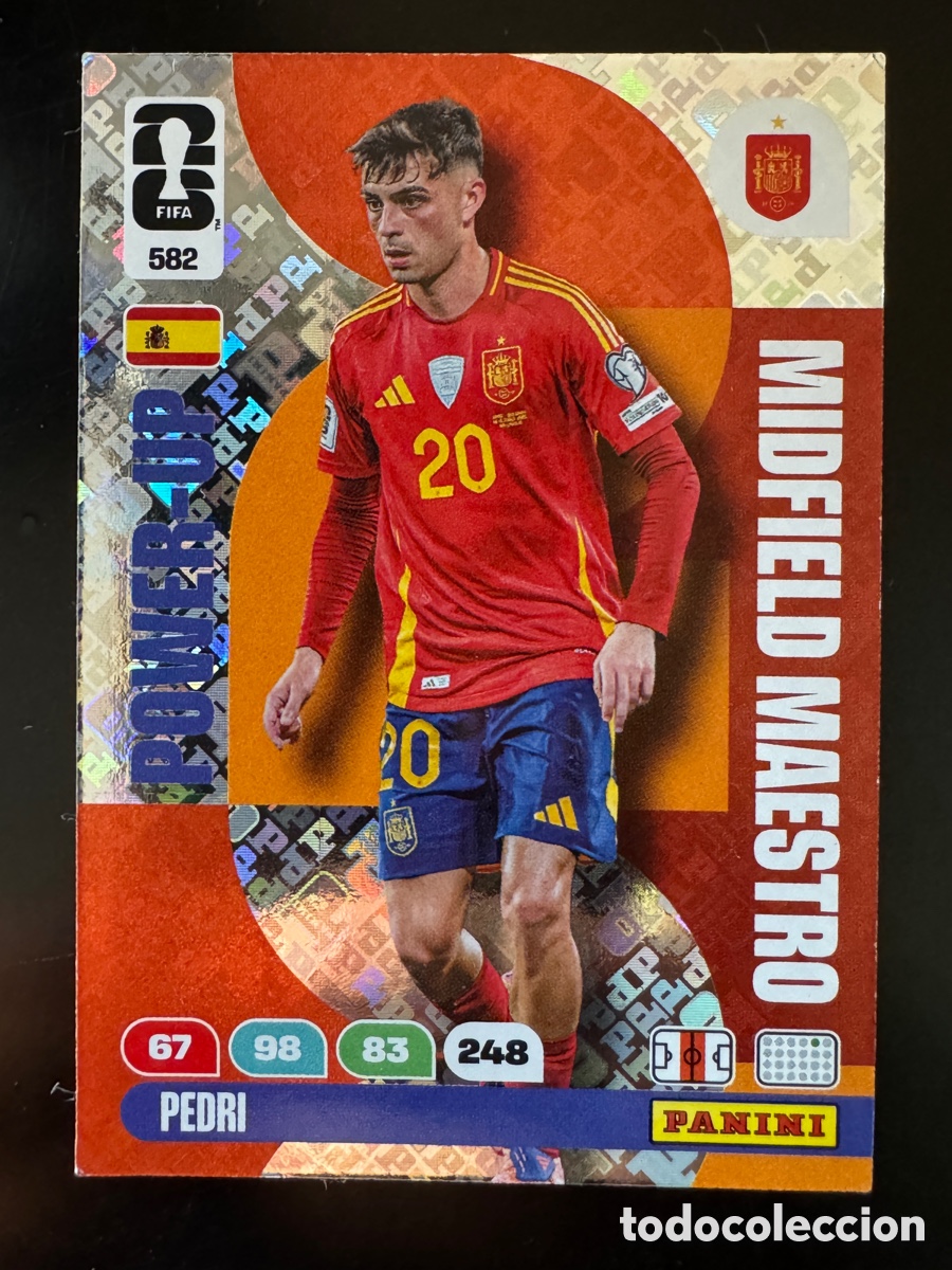 Cromos de F&uacute;tbol: Pedri Milfield Maestro Mundial 2026 Adrenalyn