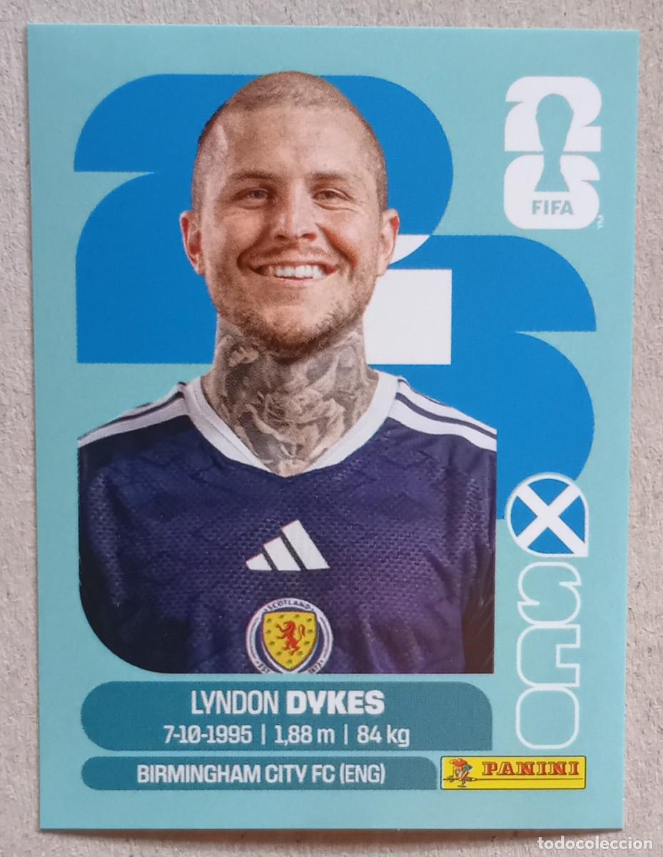 Cromos de F&uacute;tbol: Figurina Panini 2026 Cromo World Cup Usa Mundial 2026 Lyndon Dykes Scotland n SCO 18