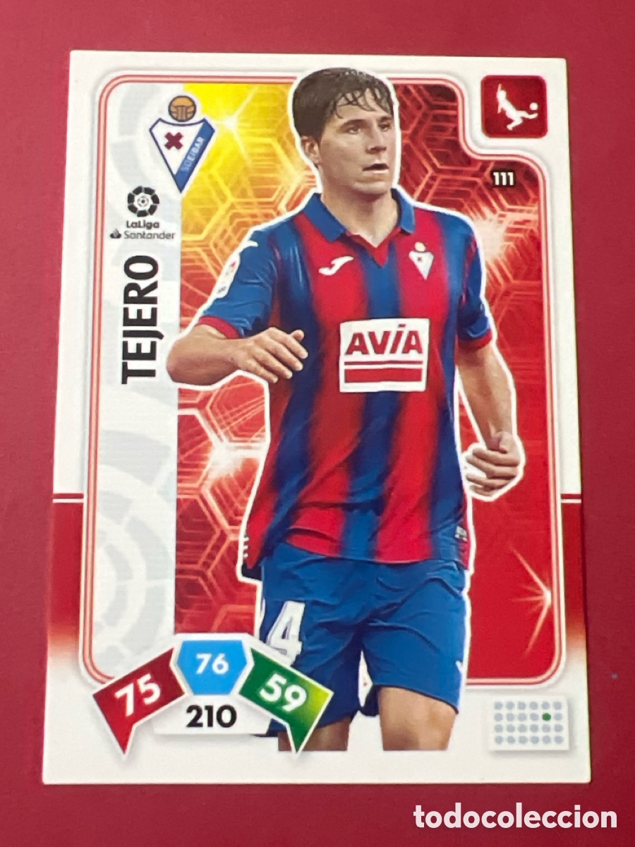 Cromos de F&uacute;tbol: C4541. 111 Tejero, SD Eibar, Panini Adrenalyn XL 2019 2020 19 20
