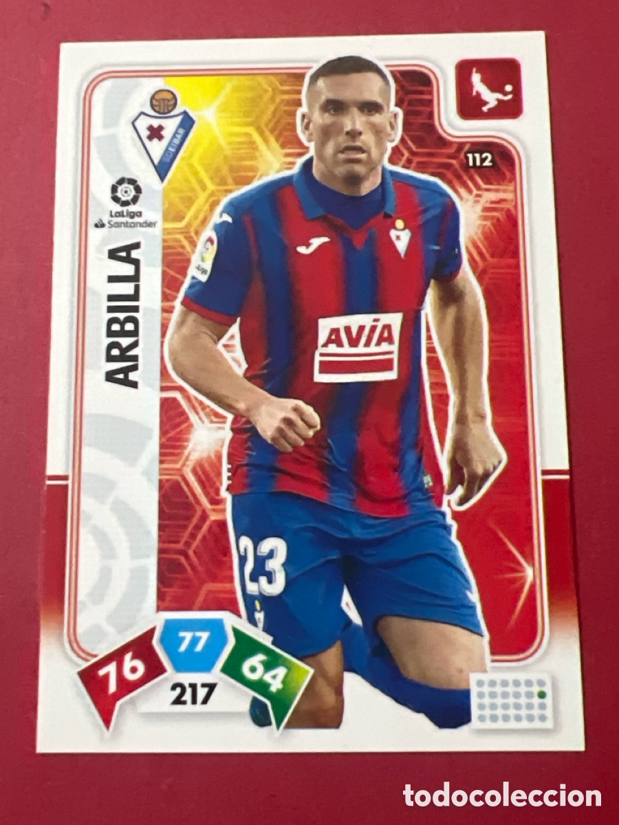 Cromos de F&uacute;tbol: C4544. ARBILLA 112 ADRENALYN 2019 2020 19 20